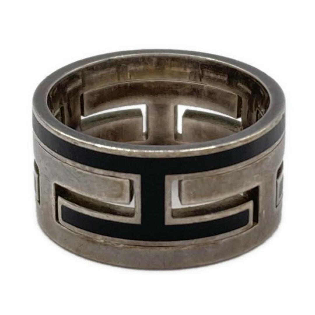 HERMES - HERMES(エルメス) リング ムーブアッシュ シルバー×黒 HERMES - HERMES(エルメス) リング ムーブアッシュ シルバー×黒