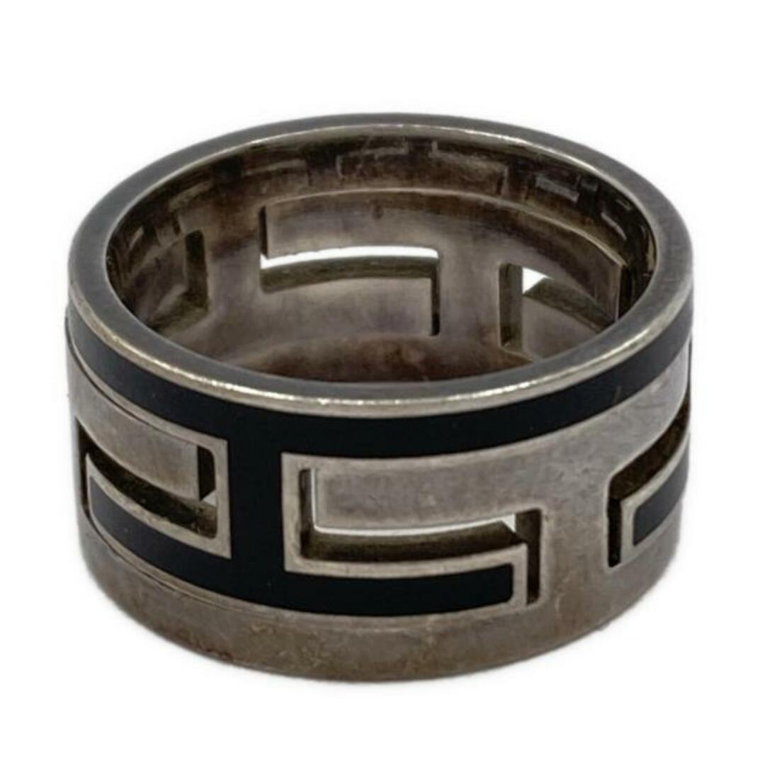 HERMES - HERMES(エルメス) リング ムーブアッシュ シルバー×黒 HERMES - HERMES(エルメス) リング ムーブアッシュ シルバー×黒