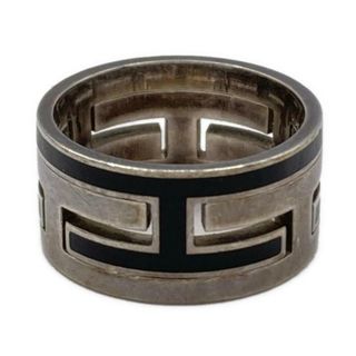 HERMES - HERMES(エルメス) リング ムーブアッシュ シルバー×黒 HERMES - HERMES(エルメス) リング ムーブアッシュ シルバー×黒