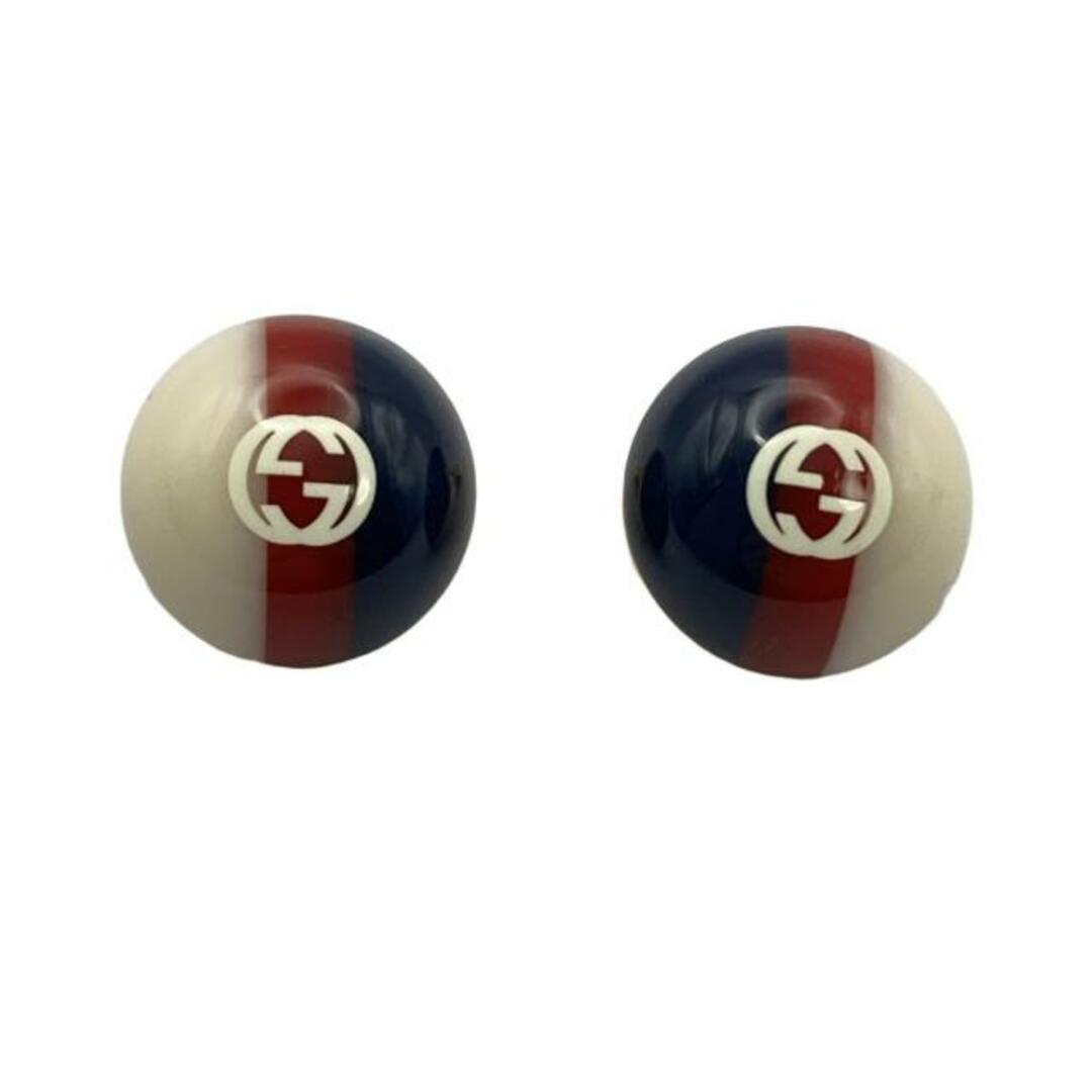 GUCCI - GUCCI(グッチ) ピアス インターロッキングG アイボリー GUCCI - GUCCI(グッチ) ピアス インターロッキングG アイボリー