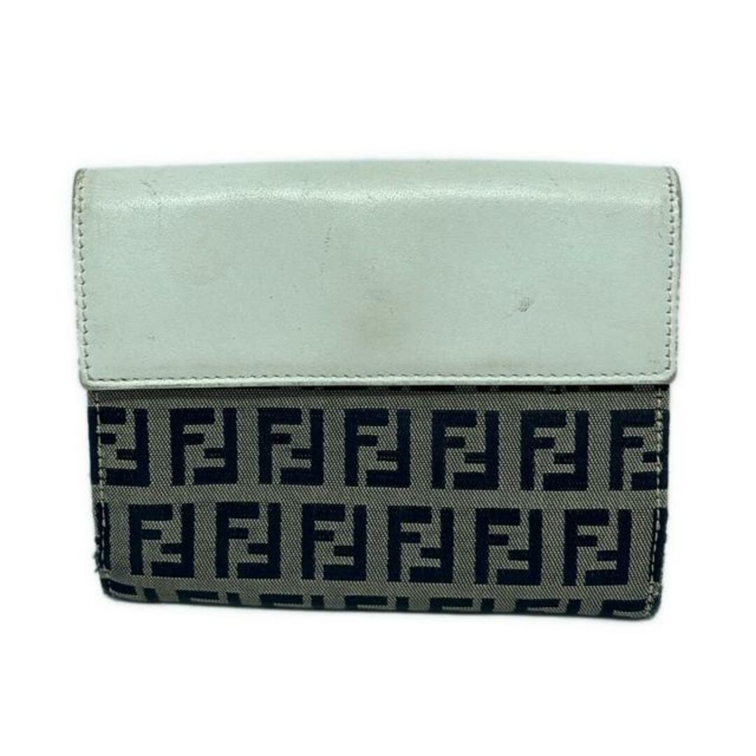 FENDI - FENDI(フェンディ) Wホック財布 ズッカ柄 8M0035 FENDI - FENDI(フェンディ) Wホック財布 ズッカ柄 8M0035