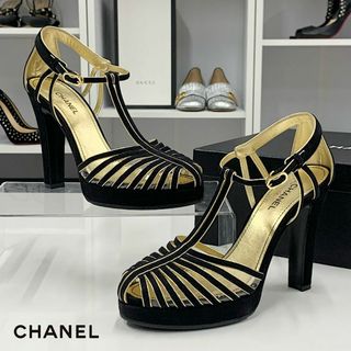 CHANEL - 9499 シャネル スエード ココマーク クリア T CHANEL - 9499 シャネル スエード ココマーク クリア T