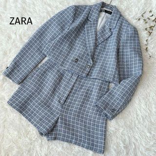 ZARA - 未使用級 ZARA♡テクスチャー クロップド ブレザー ZARA - 未使用級 ZARA♡テクスチャー クロップド ブレザー