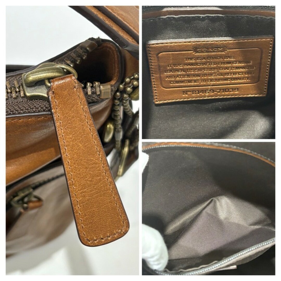 COACH - COACH コーチ ブリーカー レザー サッチェル 71039 COACH - COACH コーチ ブリーカー レザー サッチェル 71039