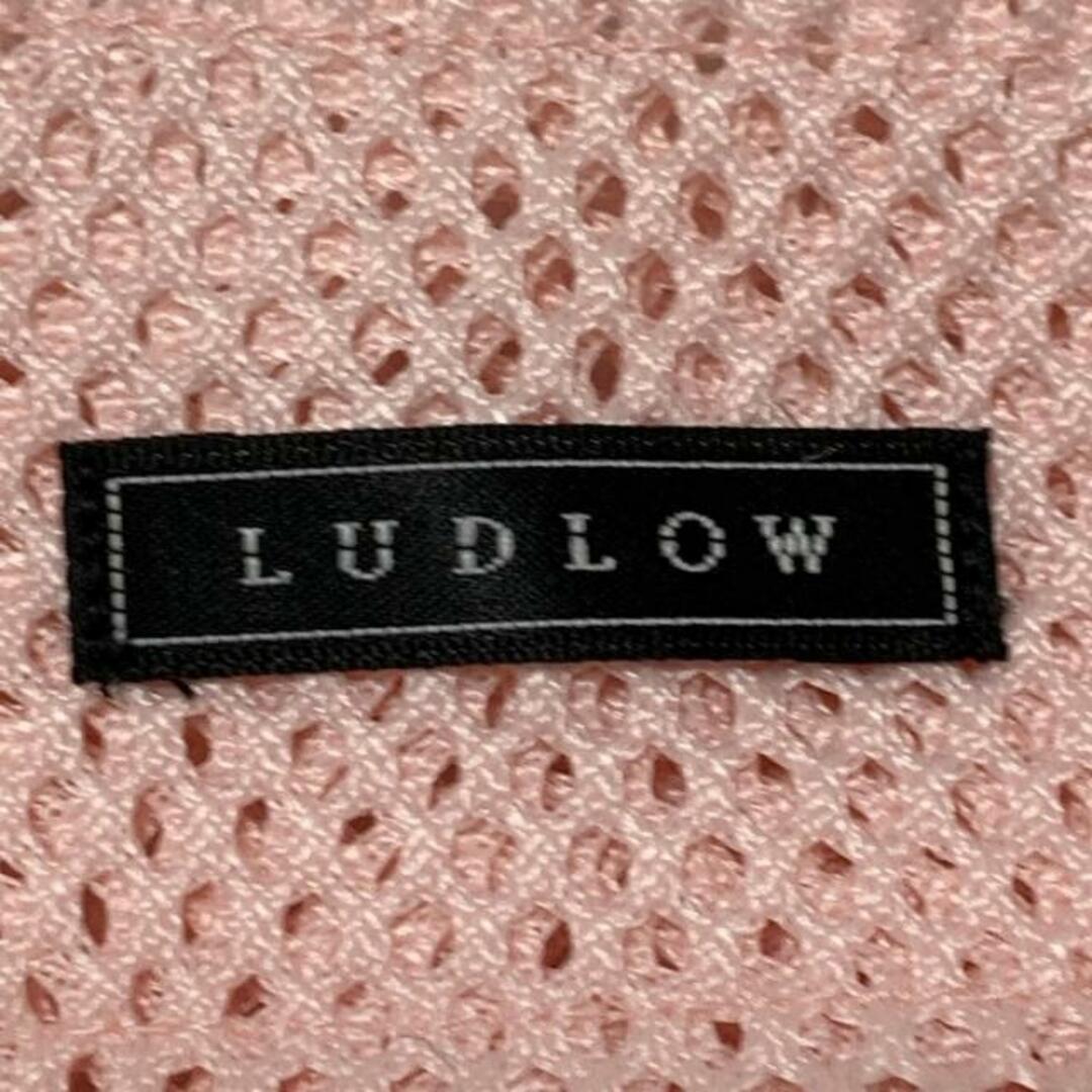 LUDLOW - LUDLOW(ラドロー) トートバッグ美品 - ライトピンク×黒 LUDLOW - LUDLOW(ラドロー) トートバッグ美品 - ライトピンク×黒