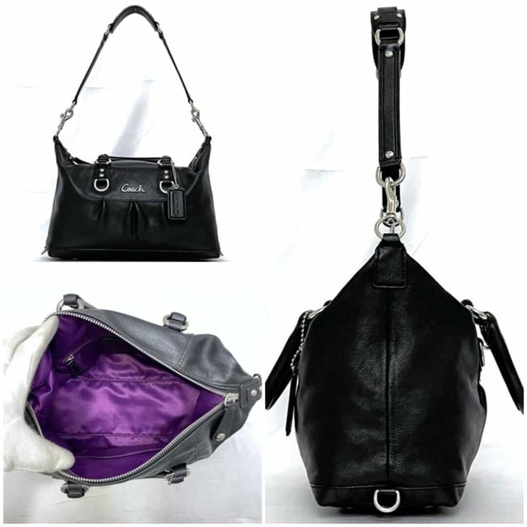COACH - コーチ 2way バッグ ec-22828 ブラック F15445 美品 COACH - コーチ 2way バッグ ec-22828 ブラック F15445 美品
