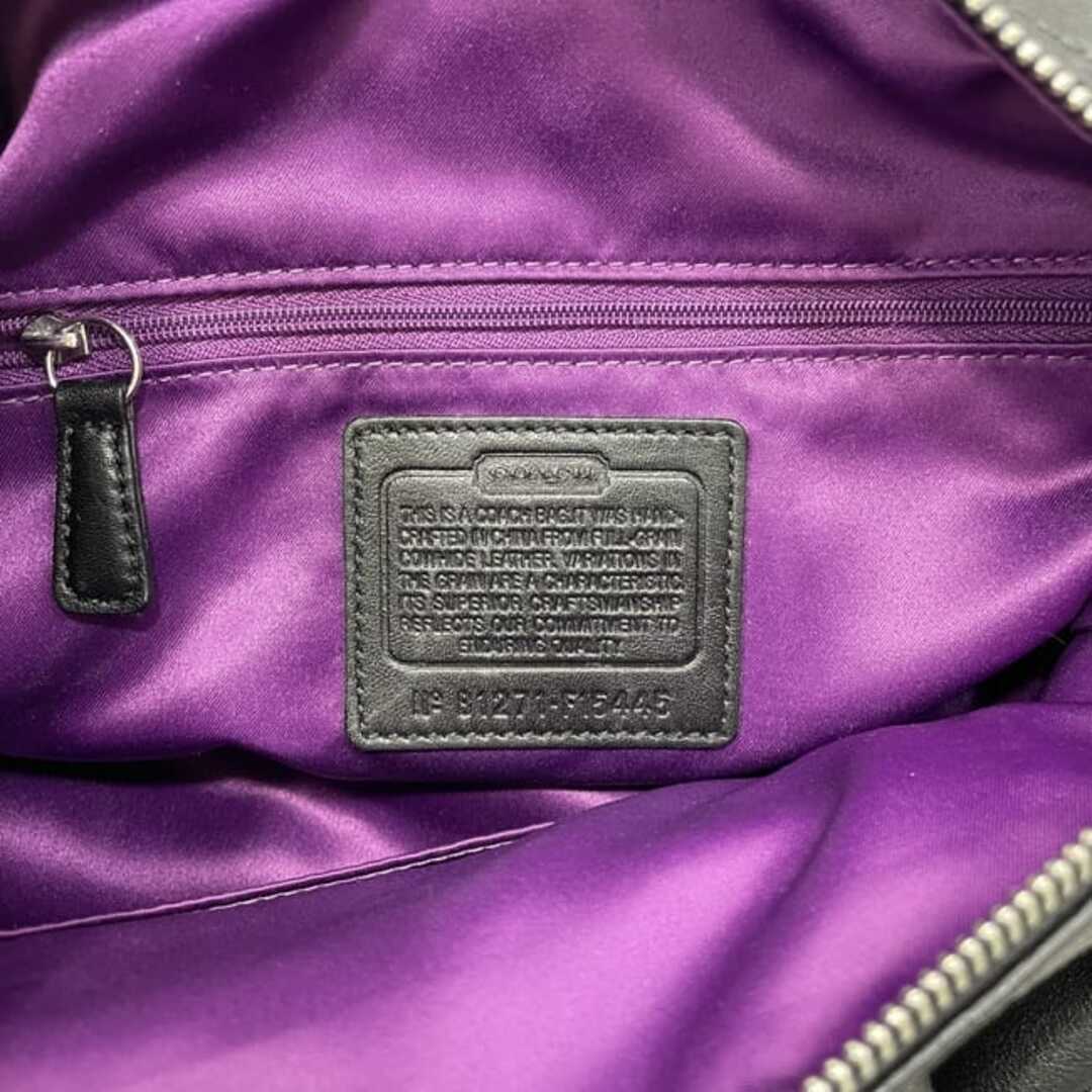 COACH - コーチ 2way バッグ ec-22828 ブラック F15445 美品 COACH - コーチ 2way バッグ ec-22828 ブラック F15445 美品