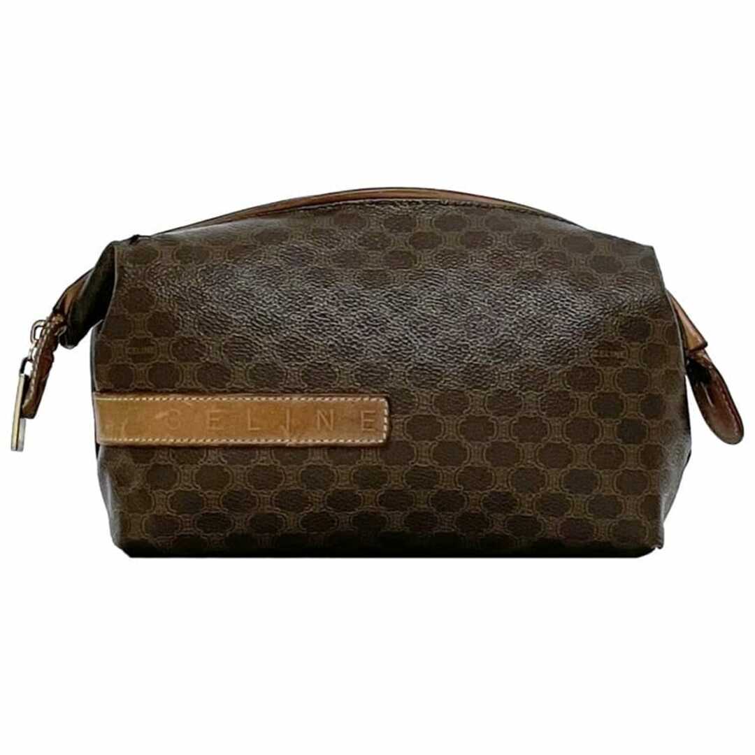 CELINE - セリーヌ ポーチ ec-22867 ブラウン マカダム クラッチ CELINE - セリーヌ ポーチ ec-22867 ブラウン マカダム クラッチ