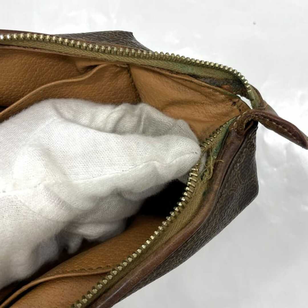 CELINE - セリーヌ ポーチ ec-22867 ブラウン マカダム クラッチ CELINE - セリーヌ ポーチ ec-22867 ブラウン マカダム クラッチ