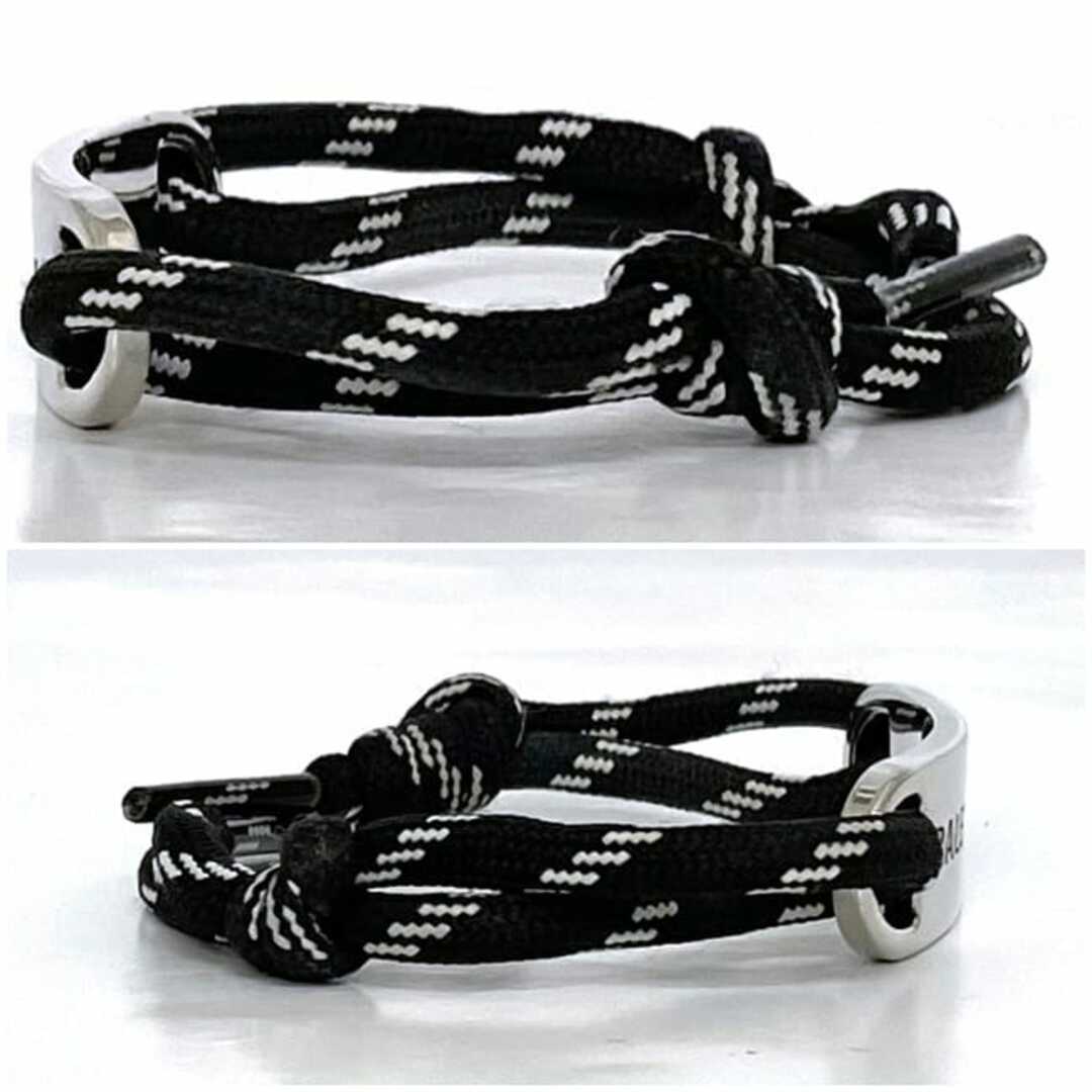 BALENCIAGA - バレンシアガ ブレスレット ec-22894 ブラック BALENCIAGA - バレンシアガ ブレスレット ec-22894 ブラック