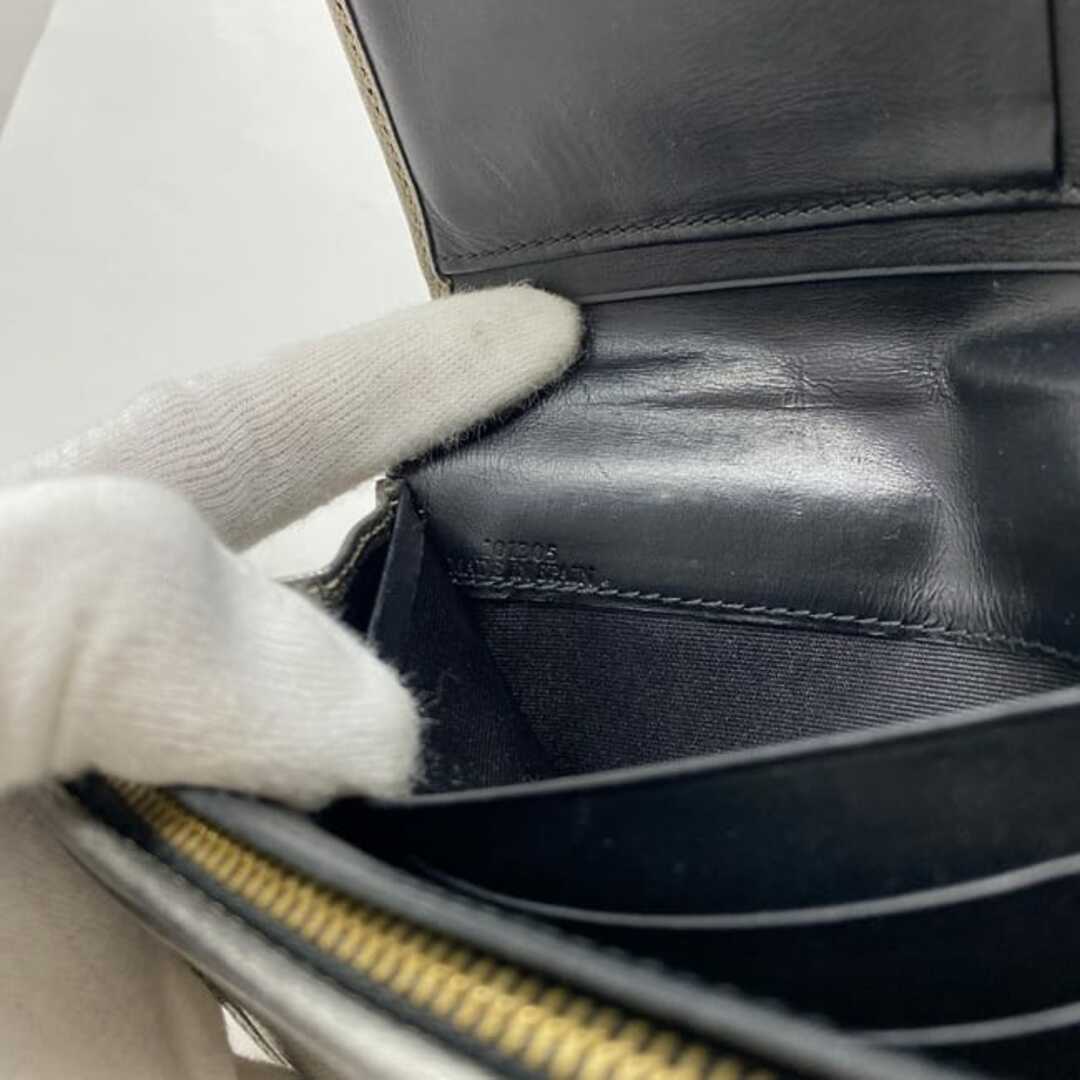 LOEWE - ロエベ 二つ折り 財布 ec-22896 シルバー アナグラム LOEWE - ロエベ 二つ折り 財布 ec-22896 シルバー アナグラム