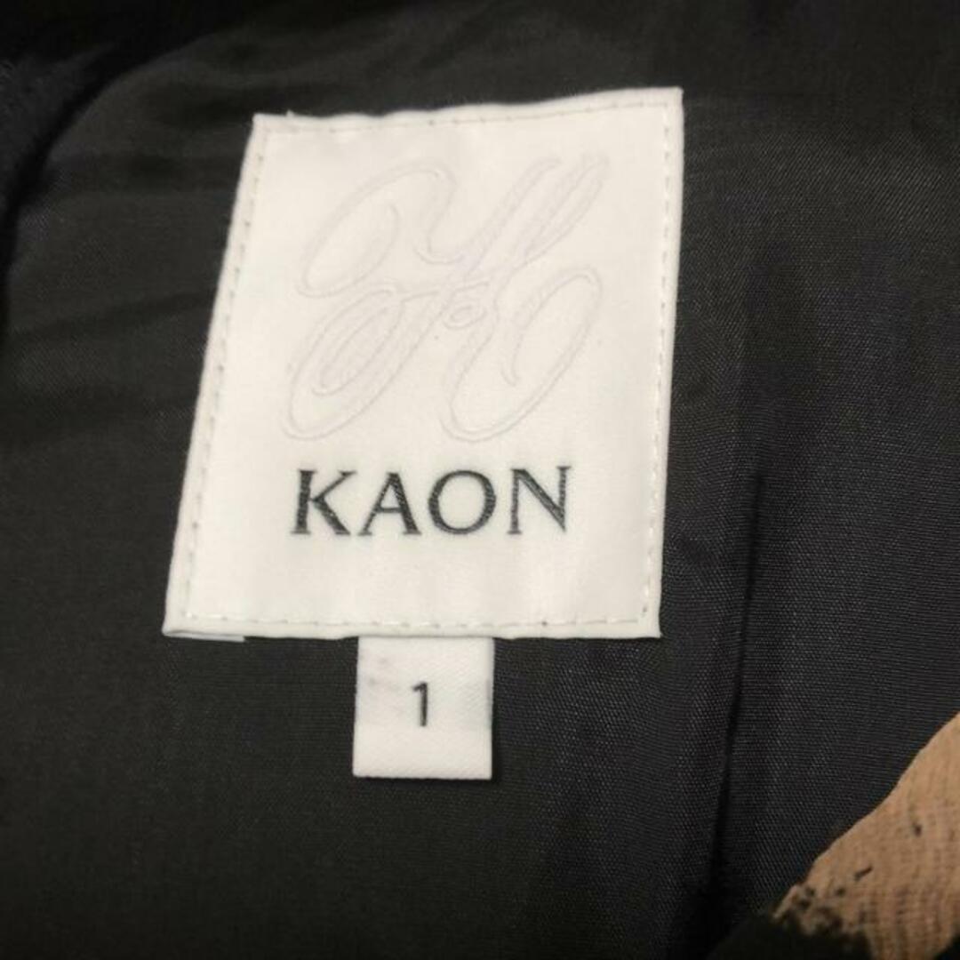 Kaon - kaon(カオン) ワンピース サイズ1 S レディース新品同様 Kaon - kaon(カオン) ワンピース サイズ1 S レディース新品同様
