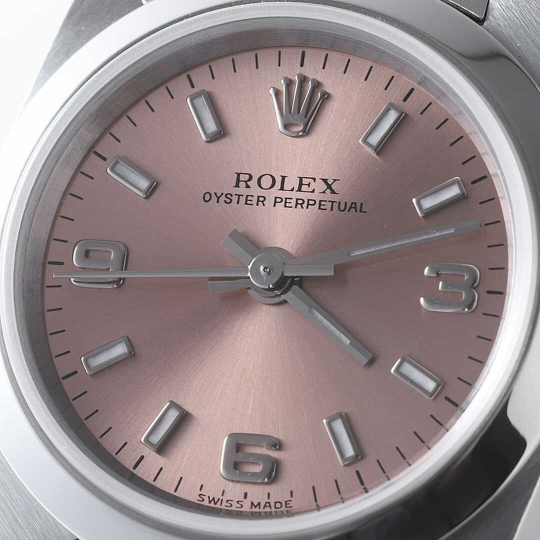 【上品】 ROLEX 369 ピンク 76080 オイスターパーペチュアル ロレックス - 本体