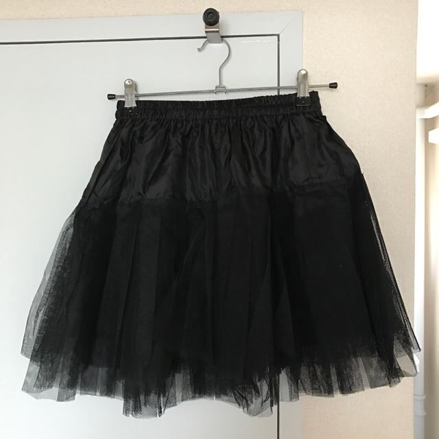 BODYLINE(ボディライン)の黒のパニエ レディースのスカート(その他)の商品写真