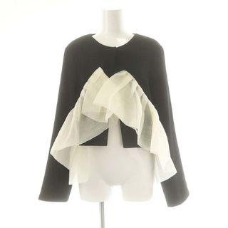 アザー(other)のカミユ frills jacket ノーカラージャケット フリル 黒(その他)