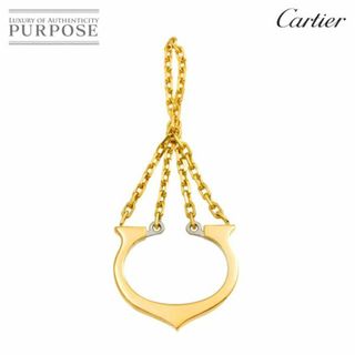Cartier - カルティエ 2C ロゴ チャーム キーリング Cartier - カルティエ 2C ロゴ チャーム キーリング