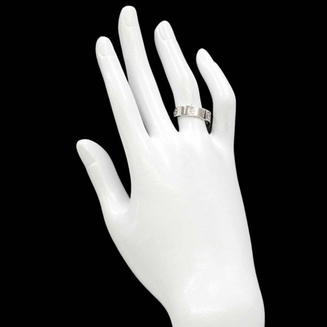 Cartier - カルティエ Cartier ラブ #55 リング K18 WG ホワイト Cartier - カルティエ Cartier ラブ #55 リング K18 WG ホワイト