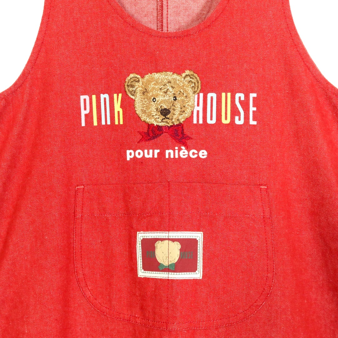 PINK HOUSE - ベビーピンクハウス☆デニムのジャンパースカート PINK HOUSE - ベビーピンクハウス☆デニムのジャンパースカート