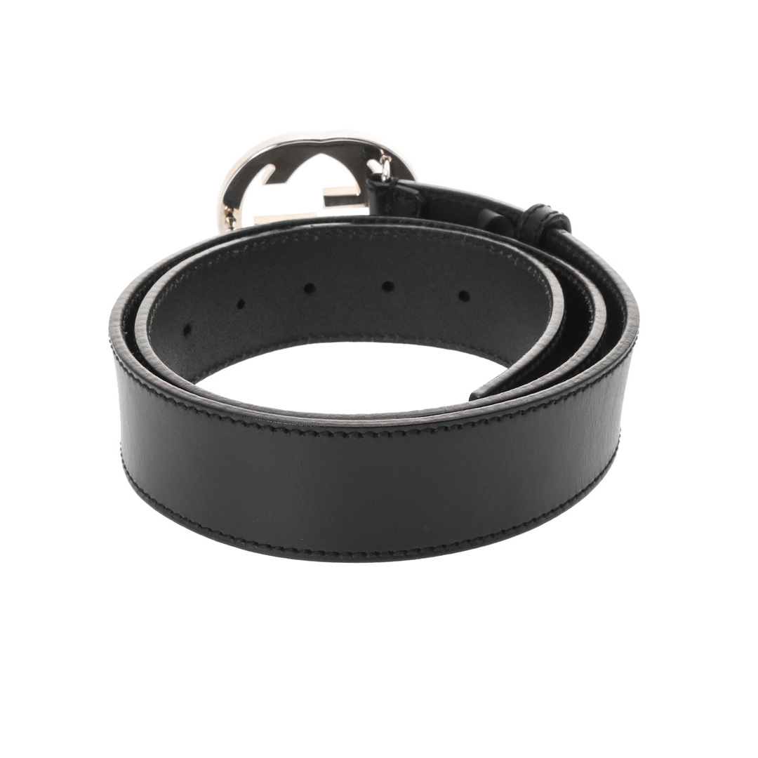 GUCCI - 中古 グッチ GUCCI 114984 レディース ベルト ブラック GUCCI - 中古 グッチ GUCCI 114984 レディース ベルト ブラック