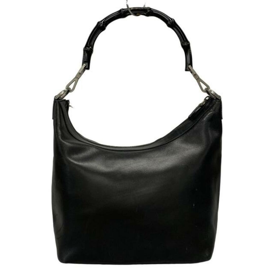 GUCCI - GUCCI(グッチ) ショルダーバッグ バンブー 0000531 黒 GUCCI - GUCCI(グッチ) ショルダーバッグ バンブー 0000531 黒