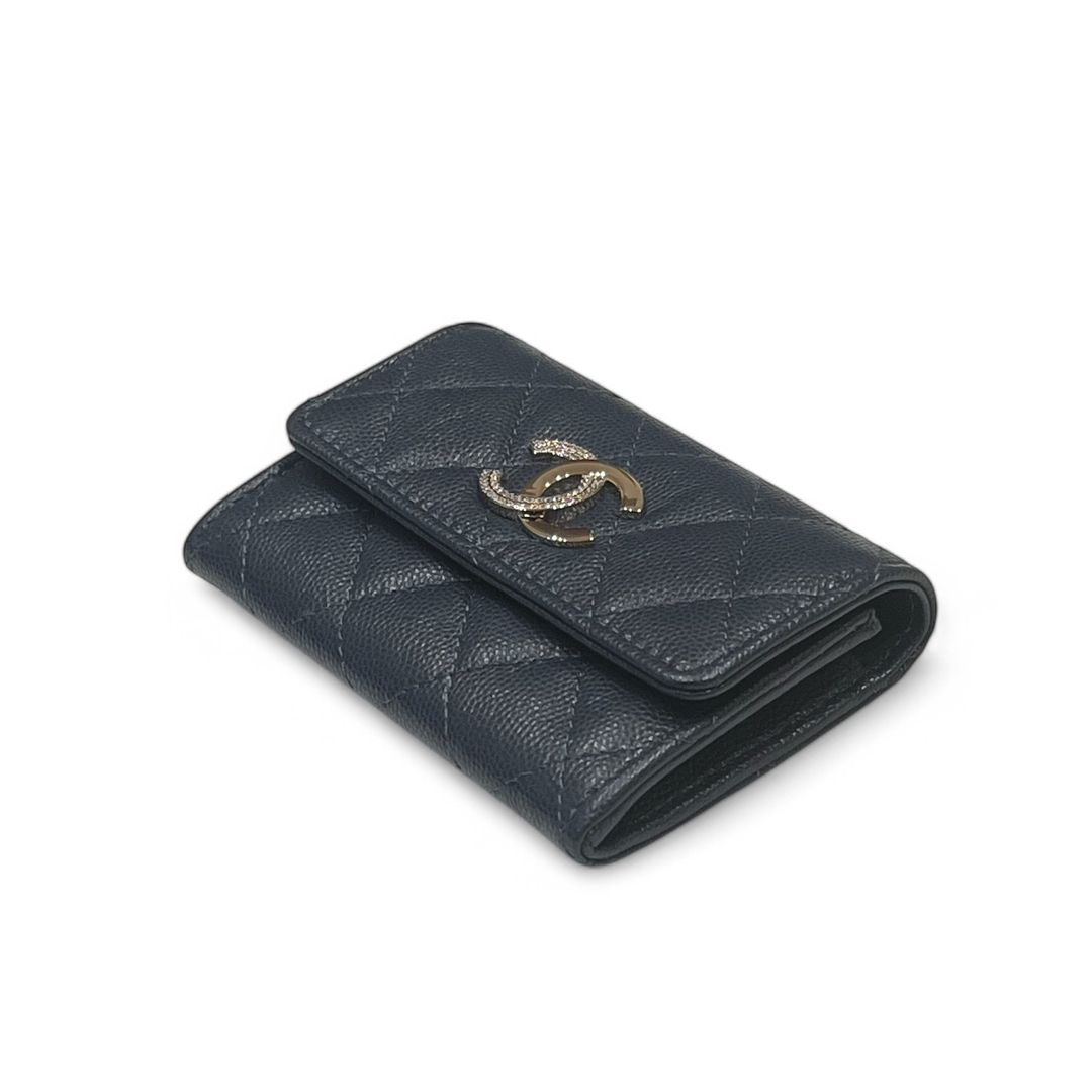 CHANEL - CHANEL 24B ジップ付きウォレット カードケース ミニ CHANEL - CHANEL 24B ジップ付きウォレット カードケース ミニ