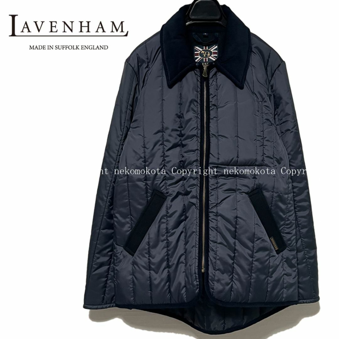 LAVENHAM - 美品 ラベンハム ウール 切替 キルティング LAVENHAM - 美品 ラベンハム ウール 切替 キルティング