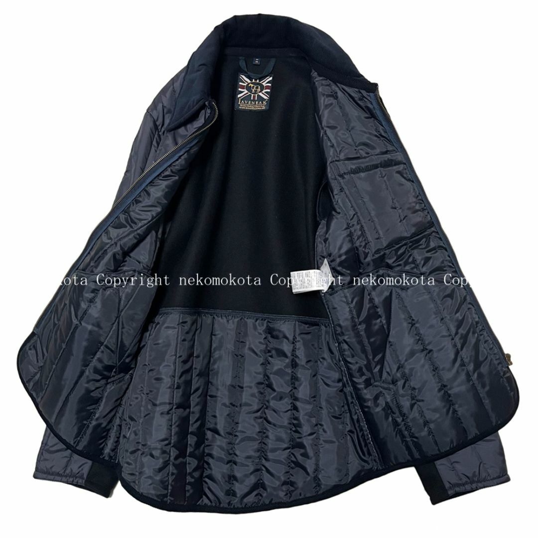 LAVENHAM - 美品 ラベンハム ウール 切替 キルティング LAVENHAM - 美品 ラベンハム ウール 切替 キルティング