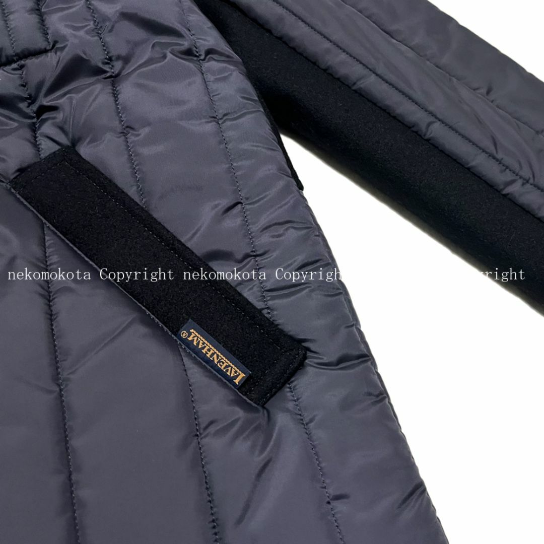 LAVENHAM - 美品 ラベンハム ウール 切替 キルティング LAVENHAM - 美品 ラベンハム ウール 切替 キルティング