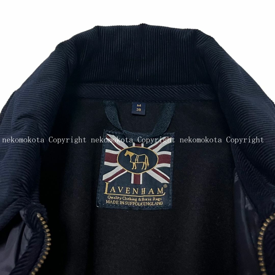 LAVENHAM - 美品 ラベンハム ウール 切替 キルティング LAVENHAM - 美品 ラベンハム ウール 切替 キルティング