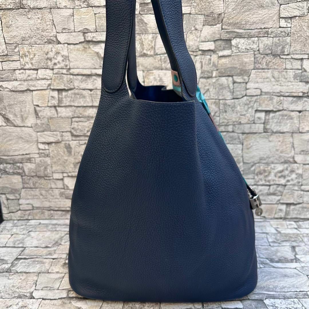 HERMES - HERMES エルメス ピコタンロックGM ブルーサフィール HERMES - HERMES エルメス ピコタンロックGM ブルーサフィール