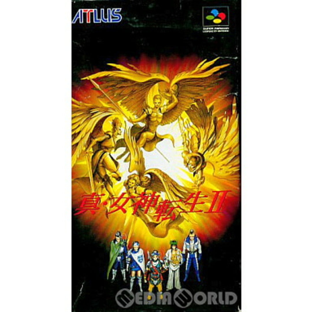 スーパーファミコンソフト 真・女神転生II アトラス エンタメ/ホビーのゲームソフト/ゲーム機本体(家庭用ゲームソフト)の商品写真