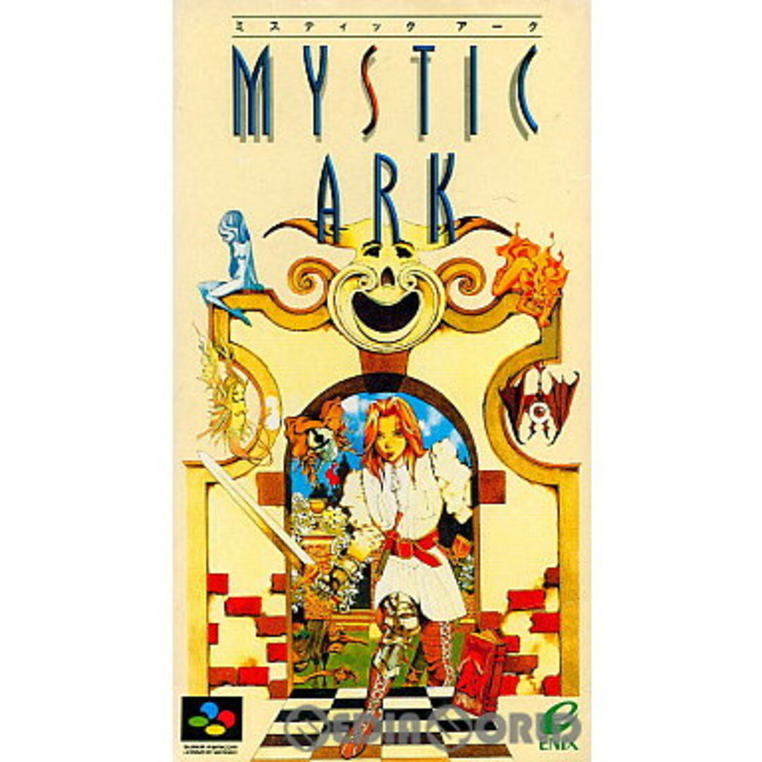 ANYCCS(エニックス)のスーパーファミコンソフト MYSTIC ARK(ミスティックアーク) エニックス エンタメ/ホビーのゲームソフト/ゲーム機本体(家庭用ゲームソフト)の商品写真