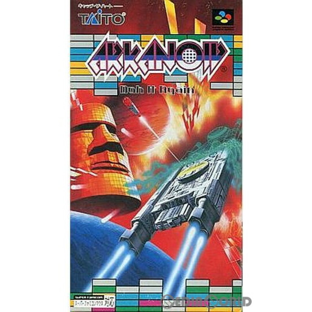 TAITO(タイトー)のスーパーファミコンソフト アルカノイド Doh it Again(Arkanoid ドー・イット・アゲン) タイトー エンタメ/ホビーのゲームソフト/ゲーム機本体(家庭用ゲームソフト)の商品写真