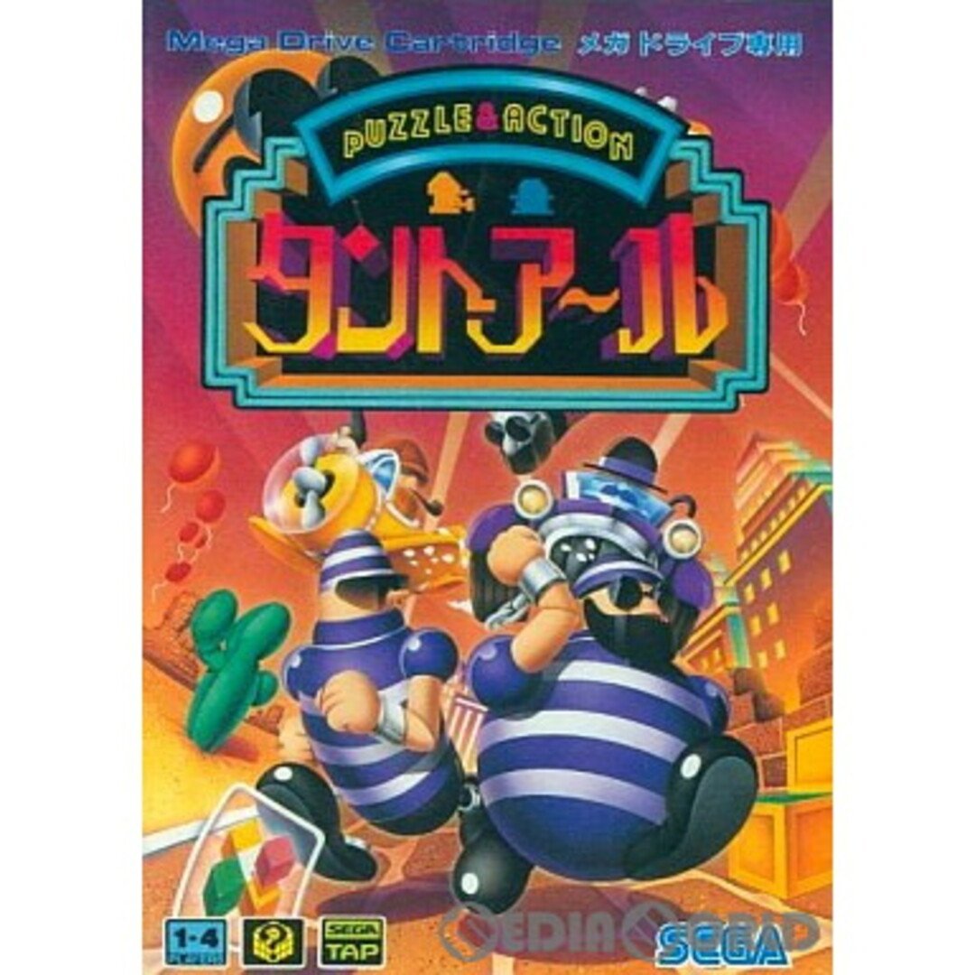 メガドライブソフト パズル&アクション タントア〜ル(タントアール)(ROMカートリッジ/ロムカセット) セガ・エンタープライゼス エンタメ/ホビーのゲームソフト/ゲーム機本体(家庭用ゲームソフト)の商品写真