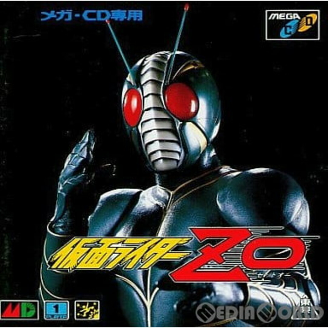 メガドライブソフト 仮面ライダーZO(メガCD) 東映ビデオ エンタメ/ホビーのゲームソフト/ゲーム機本体(家庭用ゲームソフト)の商品写真