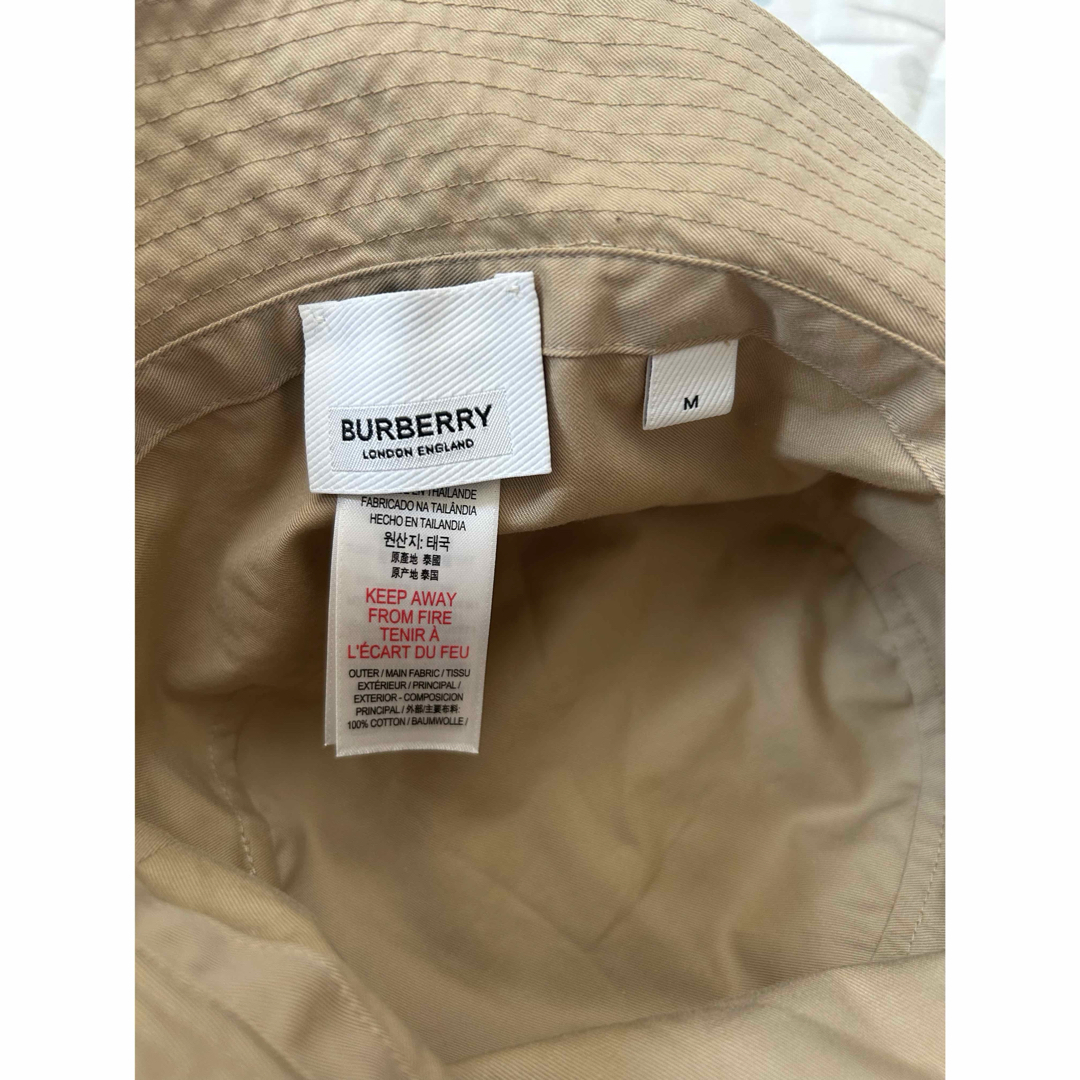 BURBERRY - BURBERRY チェック柄ハット Mサイズ バーバリー BURBERRY - BURBERRY チェック柄ハット Mサイズ バーバリー