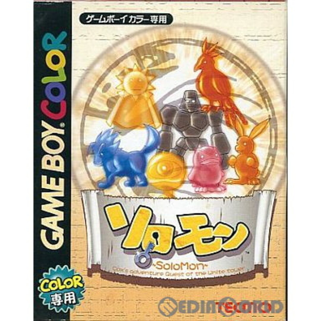 ゲームボーイカラーソフト ソロモン 〜Solomon〜 テクモ エンタメ/ホビーのゲームソフト/ゲーム機本体(携帯用ゲームソフト)の商品写真