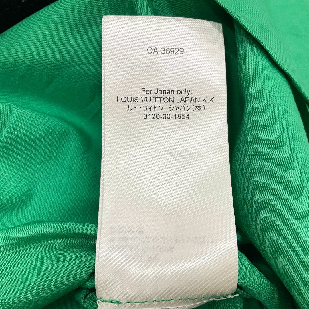 LOUIS VUITTON - M10921 ヴィトン コットン 半袖 フロントジップ LOUIS VUITTON - M10921 ヴィトン コットン 半袖 フロントジップ