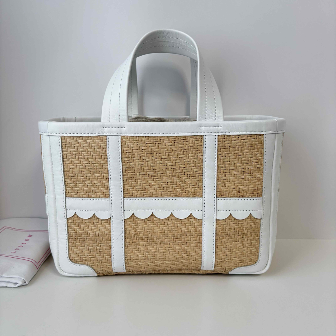 LUDLOW - 新品☆LUDLOW ラドロー スカラップ トートバッグの通販 LUDLOW - 新品☆LUDLOW ラドロー スカラップ トートバッグの通販