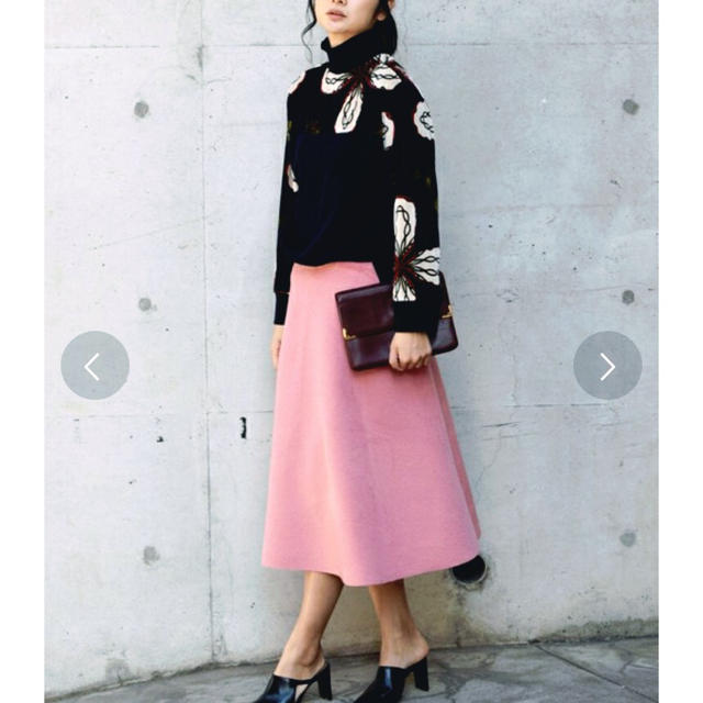 Ameri VINTAGE(アメリヴィンテージ)の【新品＆完売】amerivintage ピンク スカート レディースのスカート(ひざ丈スカート)の商品写真