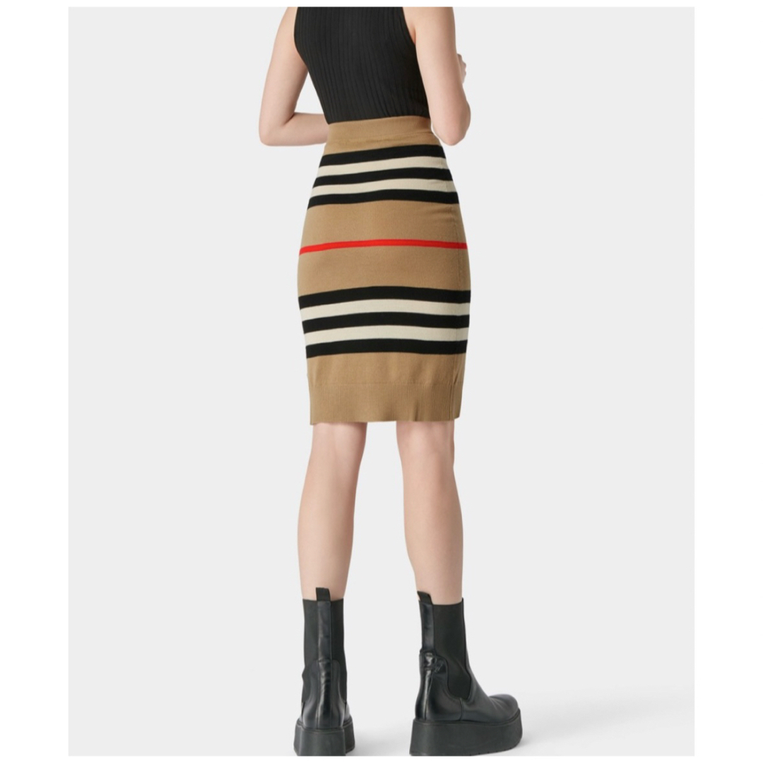 BURBERRY - BURBERRY ニット スカート 新品タグ付きの通販 by BURBERRY - BURBERRY ニット スカート 新品タグ付きの通販 by