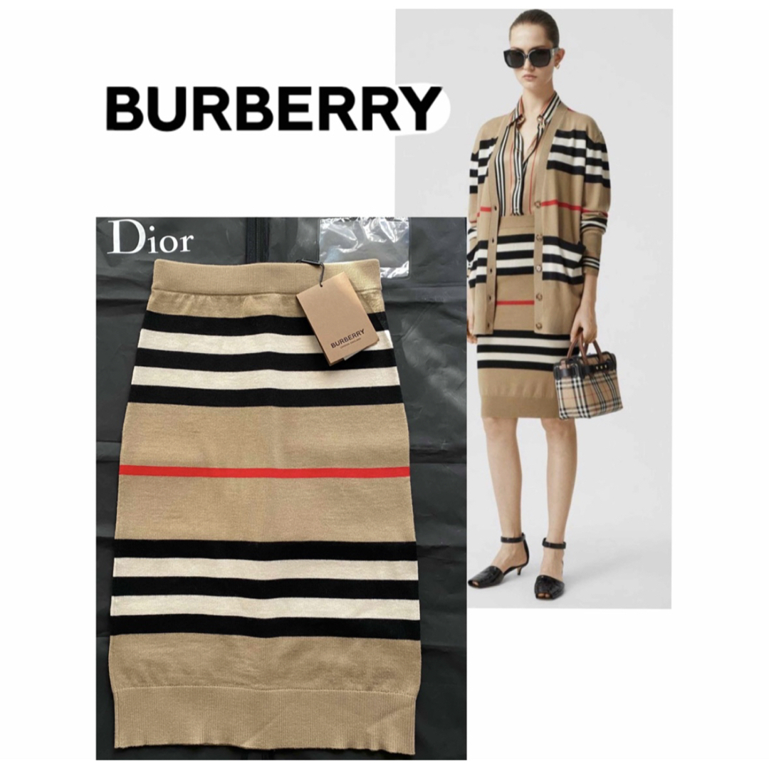 BURBERRY - BURBERRY ニット スカート 新品タグ付きの通販 by BURBERRY - BURBERRY ニット スカート 新品タグ付きの通販 by