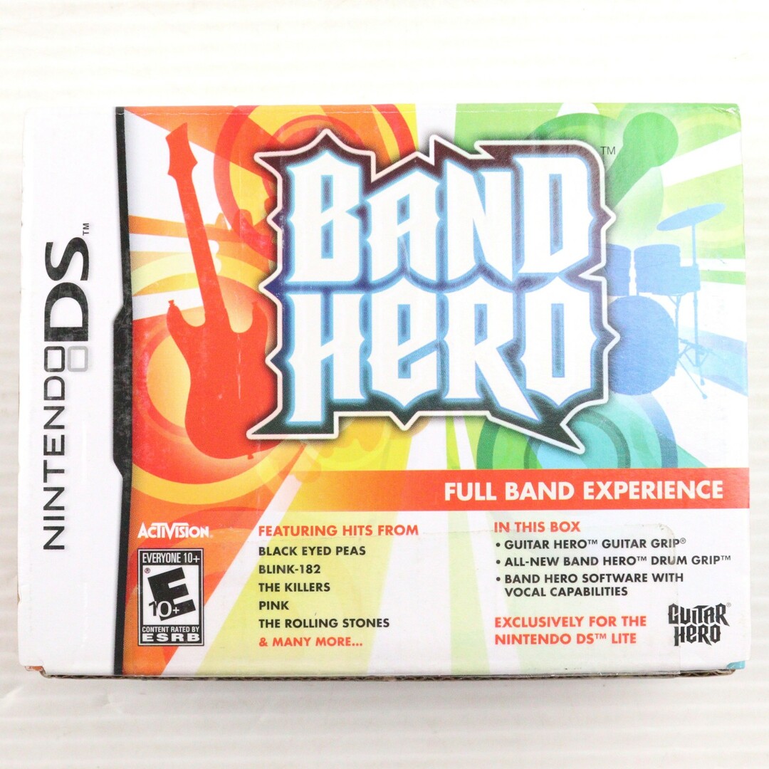 ニンテンドーDSソフト Band Hero(バンドヒーロー) DS:Bundle 北米版 ACTIVISION エンタメ/ホビーのゲームソフト/ゲーム機本体(携帯用ゲームソフト)の商品写真