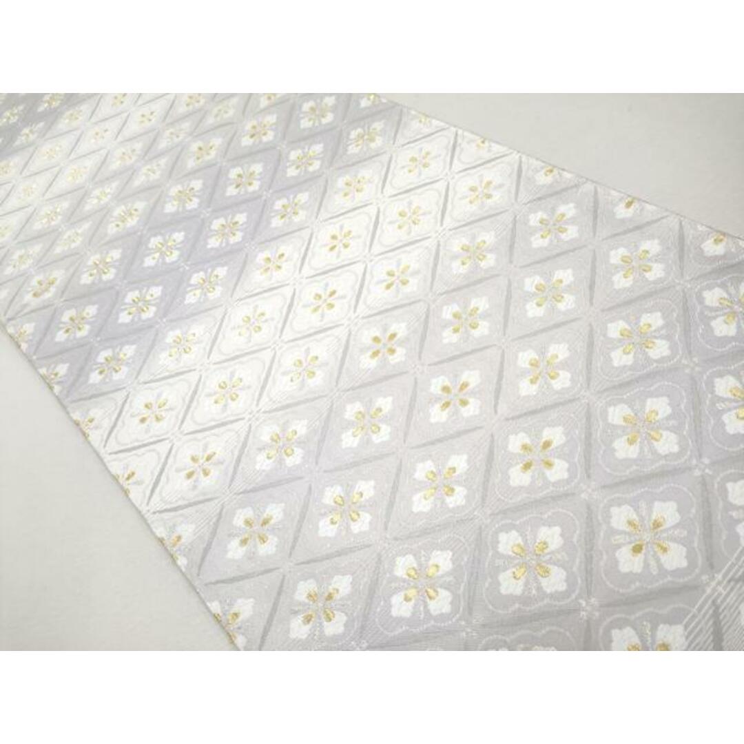 六通］ 袋帯 矢羽根模様 未使用品 O-674