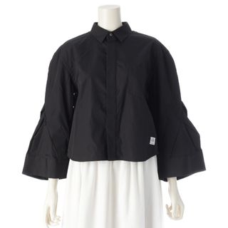 sacai - サカイ 23-06799 バンダナプリーツシフォンブラウス sacai - サカイ 23-06799 バンダナプリーツシフォンブラウス