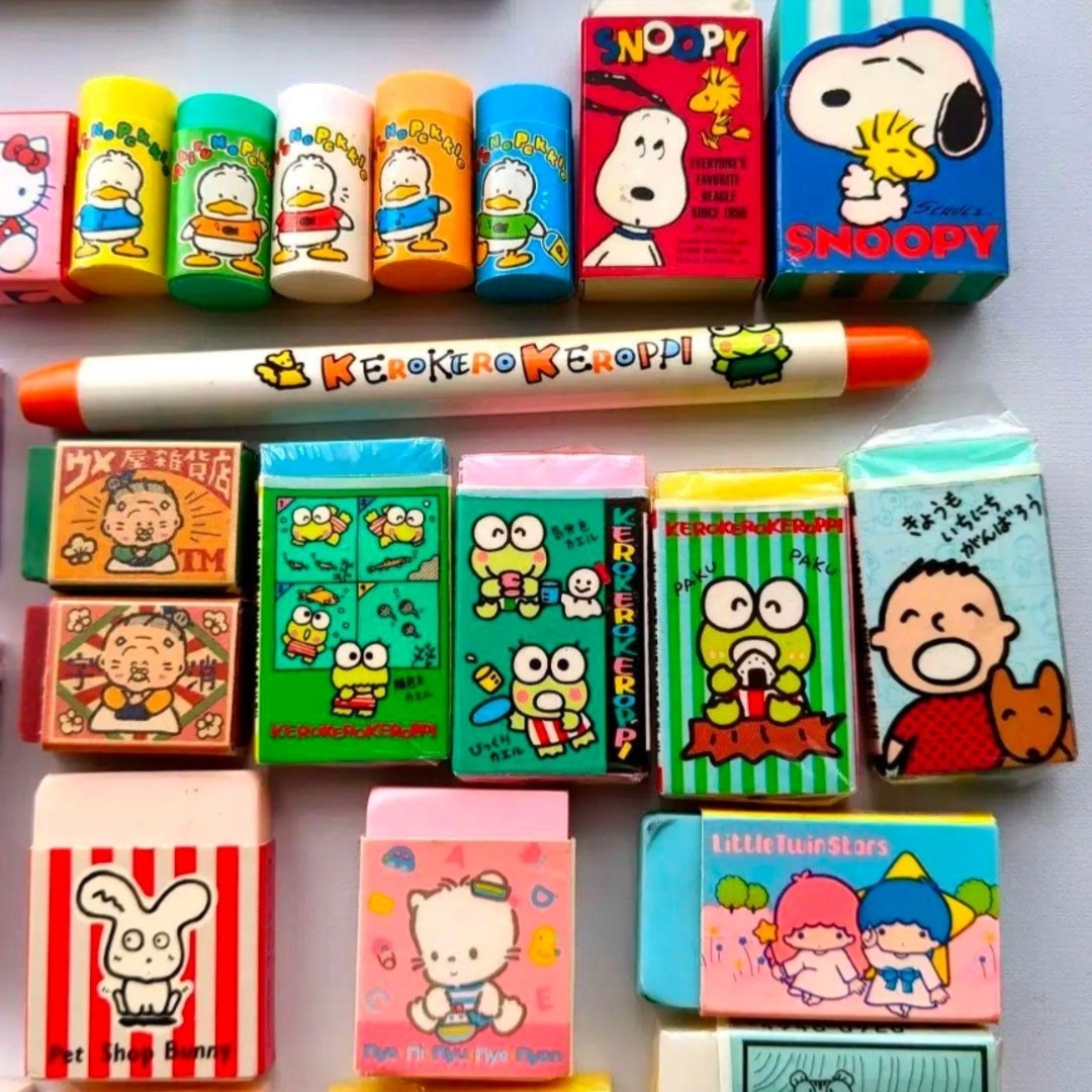 サンリオ - 昭和レトロ 消しゴム 大量まとめ売り(希少!!)の サンリオ - 昭和レトロ 消しゴム 大量まとめ売り(希少!!)の