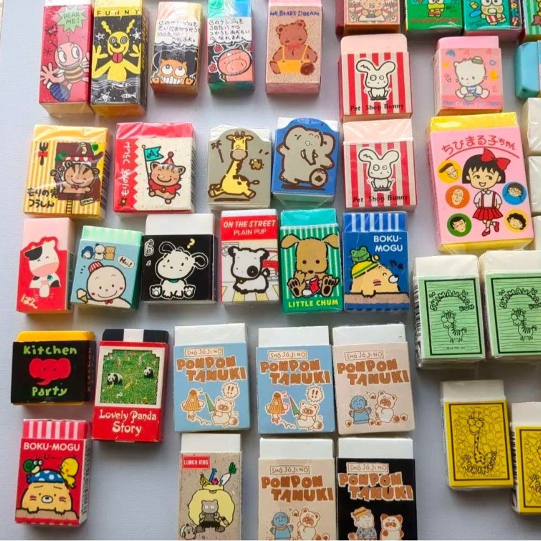サンリオ - 昭和レトロ 消しゴム 大量まとめ売り(希少!!)の サンリオ - 昭和レトロ 消しゴム 大量まとめ売り(希少!!)の