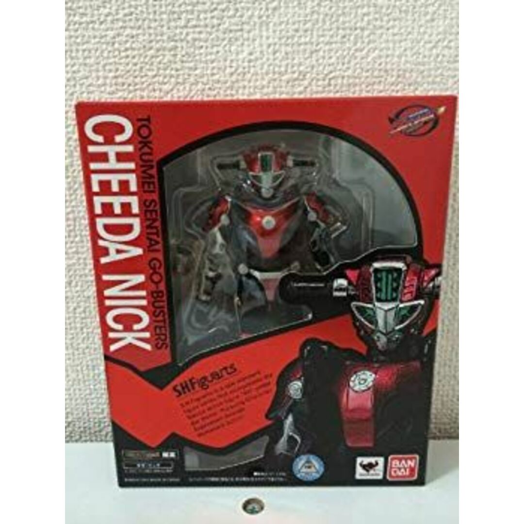 (未使用･未開封品)　S.H.Figuarts 特命戦隊ゴーバスターズ チダ・ニック 魂ウェブ商店限定 60wa65s