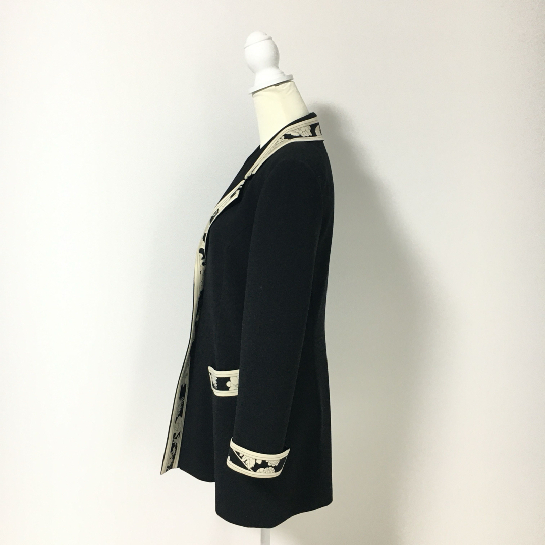 LEONARD - 美品 LEONARD レオナール ウール コート ロング LEONARD - 美品 LEONARD レオナール ウール コート ロング