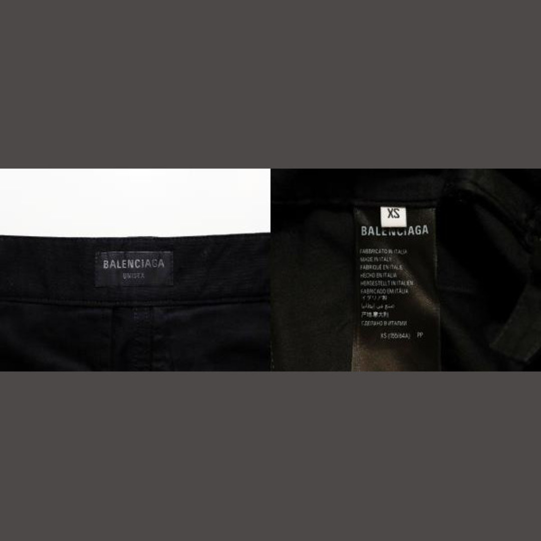 BALENCIAGA - BALENCIAGA 23AW FLARED CARGO PANTS XS 黒の通販 BALENCIAGA - BALENCIAGA 23AW FLARED CARGO PANTS XS 黒の通販